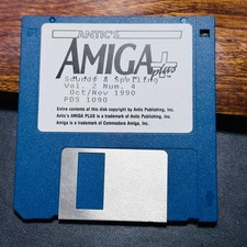 Antic's Amiga Plus Sounds & Spelling Vol. 2 Num. 4 Floppy Disk 1990 picture