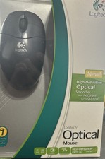 Logitech Optical High Definition Mouse 931643-0403 1,000 DPI Open Box - Vintage picture