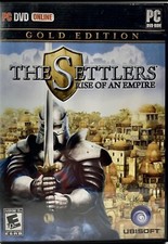 THE SETTLERS RISE OF AN EMPIRE GOLD Online Edition PC 2008 WIN DVD Vintage Game picture