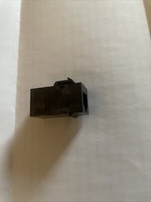 Black RJ11/RJ12 Phone Keystone Jack Female-Female picture
