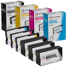 LD 6pk COMP Cartridge Set for HP 950 XL 951XL OfficeJet 8620 8625 8616 Color picture