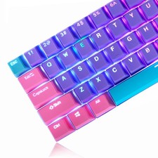 Backlit Keycaps 60 Percent 87/104 PBT Key Caps Set for 60% Mechanical Gaming ... picture