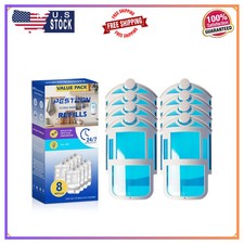 8 Pack Refill Cartridges for Flying Insect Trap Plug-in Light Replacement picture