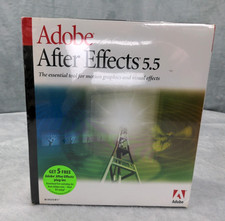 VTG Adobe After Effects 5.5 For WINDOWS | NEW & SEALED Rare Collectors picture