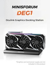 MINISFORUM DEG1 eGPU Dock OCuLink PCIe 4.0 x4 64Gbps + RIITOP M.2 Adapter picture