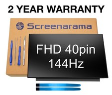 MSI MS-17G2 MS-17G3 144Hz FHD IPS Matte LCD Screen + Tools SCREENARAMA *FAST picture