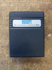 Commodore 64 Magic Desk I Cartridge, Tested & Working 8 Bit Software C64 C128 picture