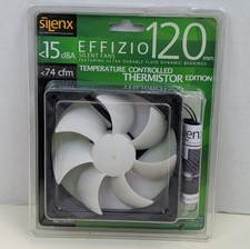 SilenX EFFIZIO 120mm Silent PC Case Fan Thermistor Edition EFX12I15T New Sealed picture