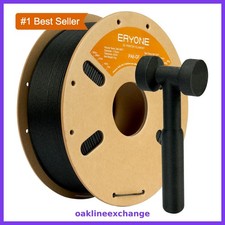 Eryone Nylon 3D Printer Filament, PA6 GF20, Black Color picture