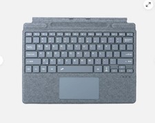 Zoof Keyboard Microsoft Surface Pro 8/9/10/11/X/Copilot+ Ice Blue Backlit picture