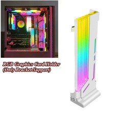 Aluminum Alloy 5V 3 Pin Adjustable RGB   Holder Graphics Card Bracket Support picture