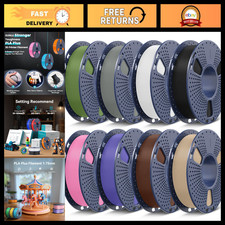 1.75mm PLA+ 3D Printer Filament - 2kg, 8 Vibrant Colors, High-Quality Material picture