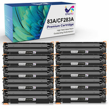 10 pack 83A CF283A Toner Cartridge For HP Laserjet Pro M125a M225dn M201dw mfp picture