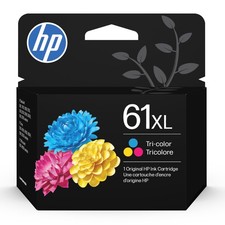HP CH564WN#RFD 61XL Tri-Color Ink Cartridge, High Yield, Compatible with HP picture