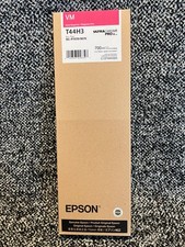 GENUINE Epson Magenta Ink Cartridge T44H3 Date: March 2029 picture