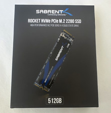 SABRENT Rocket 512GB NVMe PCIe Gen3 x4 M.2 2280 Internal SSD SB-ROCKET-512 picture