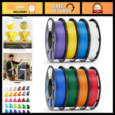 Pre-Dried PLA Filament Bundle 8 x 250g for 3D Printing - High Quality, Easy to U picture