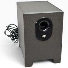 Logitech Z313 Powered Subwoofer S-00093 Replacement Bass Unit Wired Pod TESTED picture