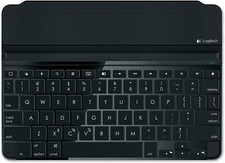 Logitech Ultrathin Magnetic Clip-on Keyboard Cover for iPad Air - Black/Gray picture
