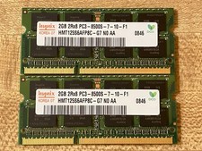 Gently Used Hynix 4GB Ram Kit PC3-8500S Notebook Ram picture