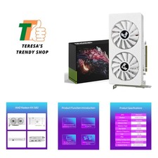 8GB GDDR5 AMD Radeon RX 580 GPU - Optimal Gaming with Dual Fans & Triple Outputs picture