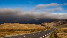 Landscape road nature Custom Gaming Mat Desk picture