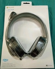 Microsoft LifeChat LX-3000 USB Gaming/Chat Headset Black New picture