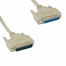 Kentek 3 ft DB25 Printer Extension Cable RS-232 Serial Parallel SCSI Scanner picture