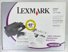 Genuine Lexmark Linea Print Cartridge 140127X/HP #C4127X/Canon LBP-1760 *NEW* picture