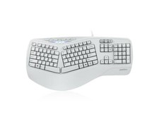 Perixx Periboard-512II Ergonomic Split Keyboard Natural Ergonomic Design  White picture