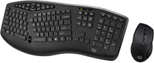 WKB-1600CB Truform Wireless Ergonomic Keyboard & Optical Mouse Combo picture
