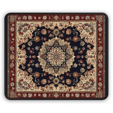 Beautiful Detailed Oriental Rug Design - Stitched Edge Premium Quality Mouse Pad picture