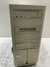 Vintage Beige ATX Desktop Computer Sleeper Case picture