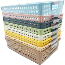 8Pcs Classroom Organization & Storage Paper Tray Holds,Fits 4A paper picture
