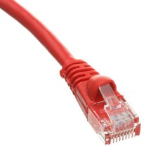 Snagless 35 Foot Cat5e Red Network Ethernet Patch Cable picture