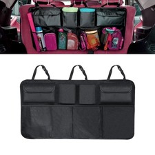 Large Capacity Car Trunk Organizer Foldable Backseat Hanging Storage SUV MPV picture