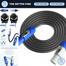 12AWG 3 Pin Power Extension Cable - 6FT Heavy Duty PowerCon Cord for Audio Gear picture