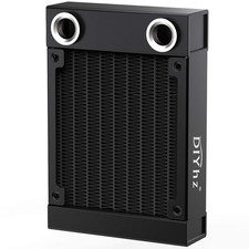 Water Cooling Computer Radiator, 8 Pipe Aluminum Heat Exchanger Liquid Cooling R picture
