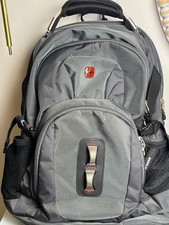 SwissGear 1900 ScanSmart TSA Laptop Backpack Dark Gray Black Airflow 18