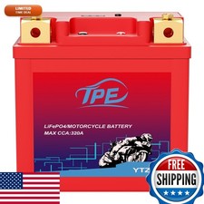 TPE YTZ7S-BS Lithium Motorcycle Battery 12V 4Ah 320CCA for ATV Jet Ski Scooter picture