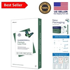 Sustainable 24lb Laser Print Paper - 8.5x14 Legal Size, 500 Sheets, Eco-Friendly picture