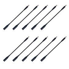 10PCS Dell Charger Adapter Cable 7.4mm Round Female To 4.5mm Male Plug New picture