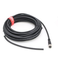 M12 4pin male / female A-code Aviation Connector Electrical Shield Cable picture