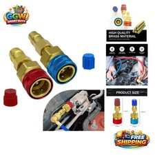 Durable Brass R134A Quick Coupler Set - High/Low Pressure Conversion Solution picture