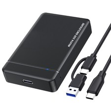 CY mSATA SSD Enclosure 50Pin to USB 3.1 Type-C Type-A External Adapter 5Gbps picture