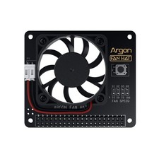 Argon Fan HAT for Raspberry Pi 4 | 40Mm Fan with Power Button | PWM and Software picture