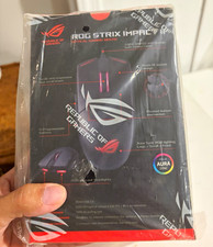 ASUS ROG Strix Impact II Optical Wired USB Gaming Mouse 6200 DPI RGB Black picture