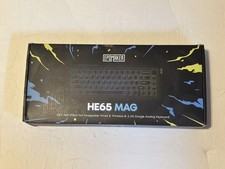 EPOMAKER HE65 MAG 65% Layout Hall Effect Switch Wireless RGB Keyboard Tested picture