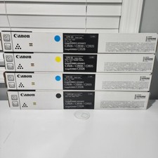 Canon GPR-66 Complete Toner Cartridge Set Yellow Magenta Cyan Black picture
