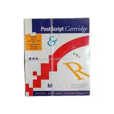 Vintage Adobe PostScript Cartridge  Sealed Box picture